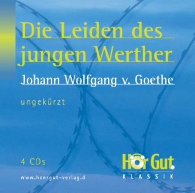 Cover: 9783938230121 | Die Leiden des jungen Werther, 4 Audio-CDs, 4 Audio-CD | Goethe | CD