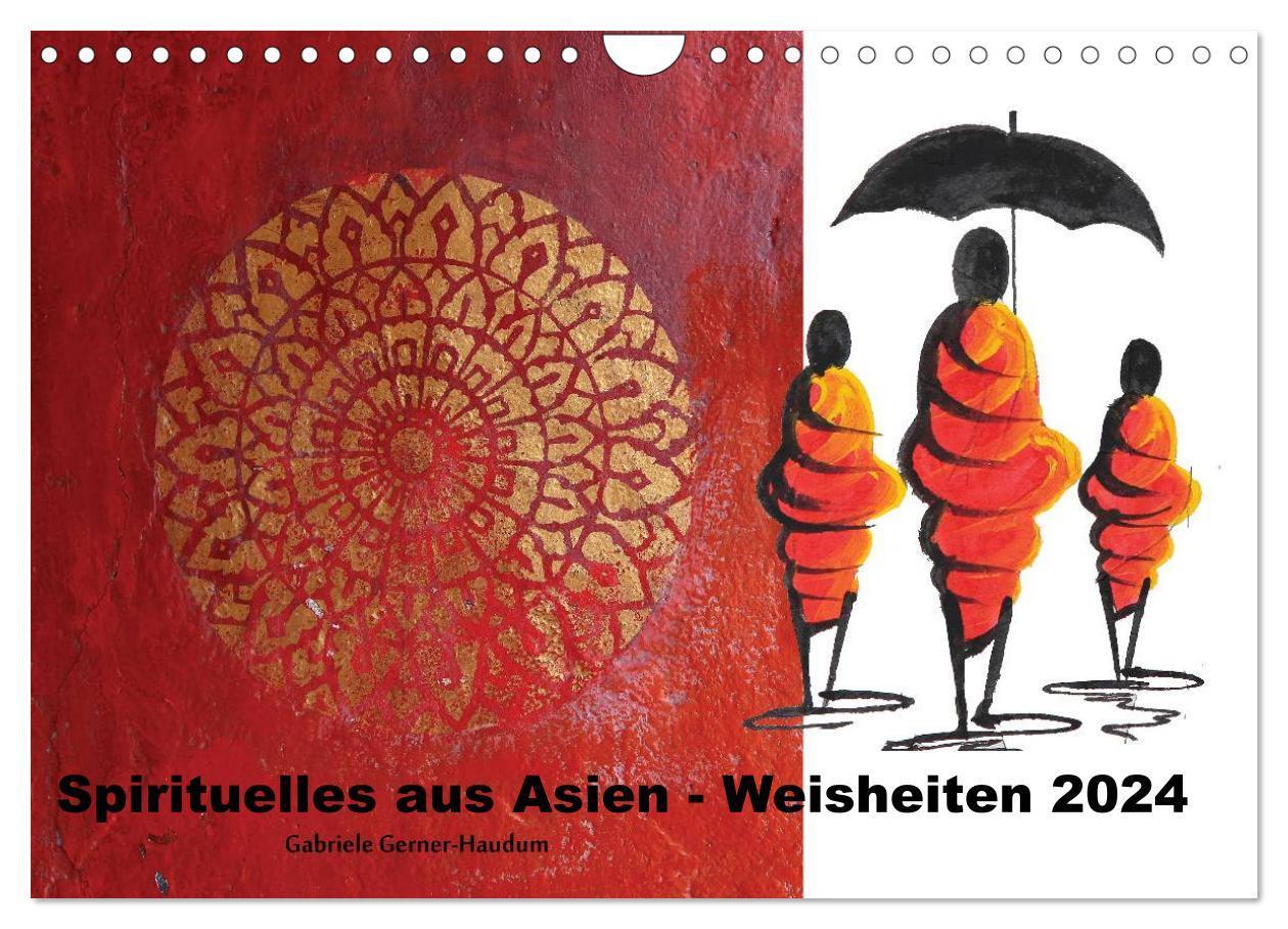 Cover: 9783675702493 | Spirituelles aus Asien - Weisheiten 2024 (Wandkalender 2024 DIN A4...