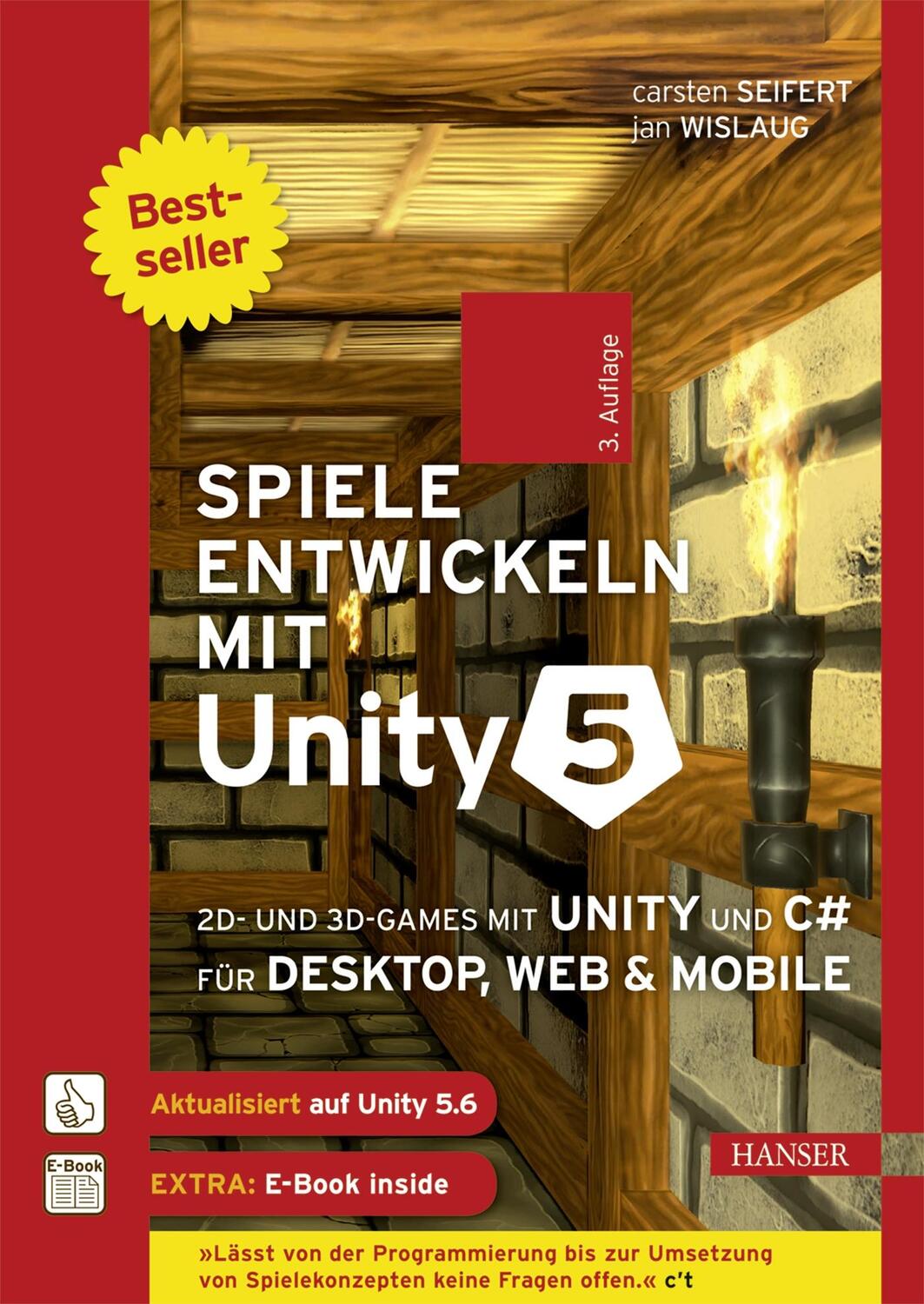 Cover: 9783446451971 | Spiele entwickeln mit Unity 5 | Carsten Seifert (u. a.) | Bundle