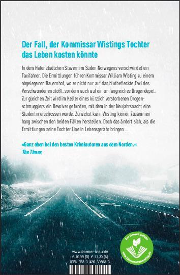 Rückseite: 9783426305683 | Blindgang | Kriminalroman / Ein Wisting-Roman | Jørn Lier Horst | Buch