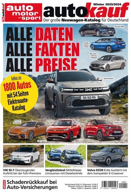 Cover: 9783613320970 | autokauf 01/2024 Winter | Der große Neuwagen-Katalog für Deutschland