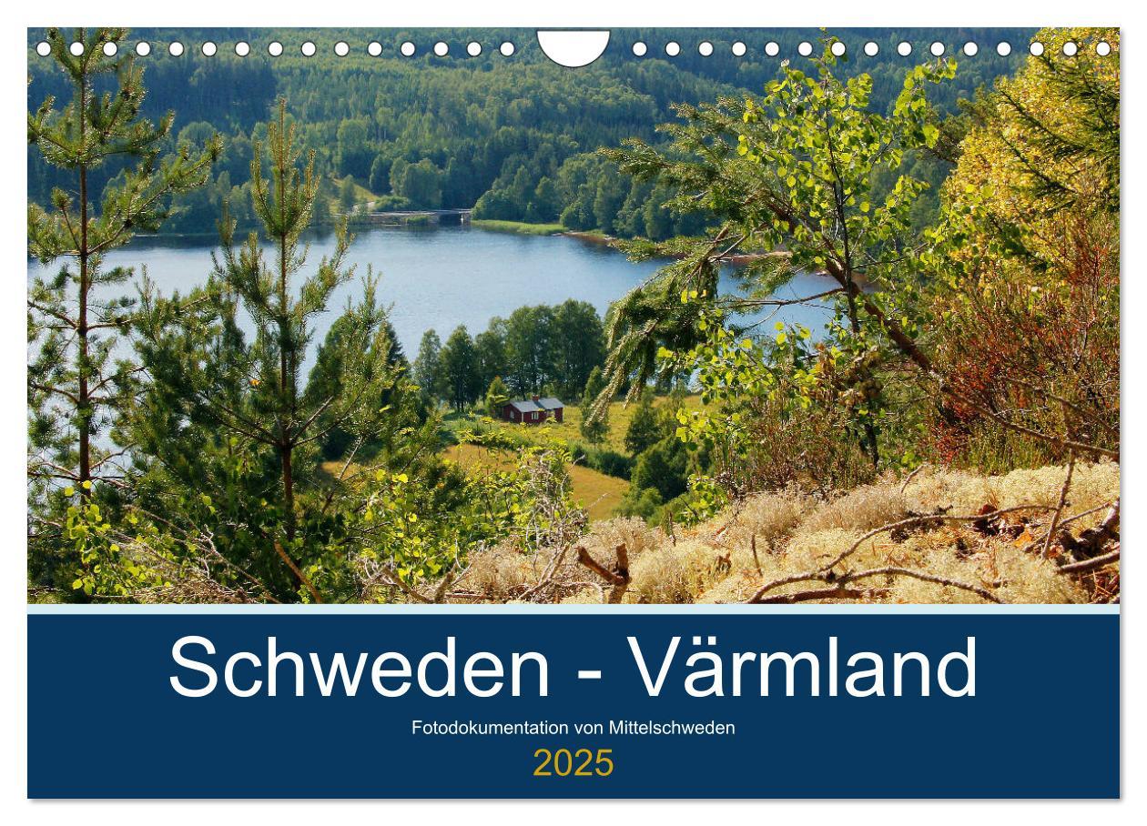 Cover: 9783435284818 | Schweden - Värmland (Wandkalender 2025 DIN A4 quer), CALVENDO...