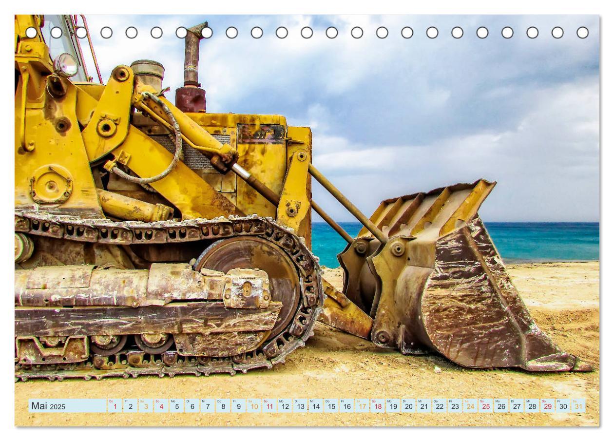 Bild: 9783435289363 | Bulldozer - bärenstarke Arbeitstiere (Tischkalender 2025 DIN A5...