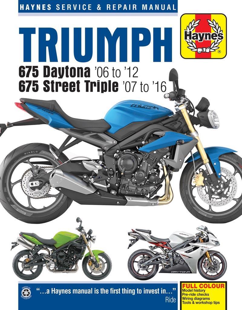 Cover: 9780857339249 | Triumph 675 Daytona (06 - 12) &amp; Street Triple (07 - 16) | Coombs