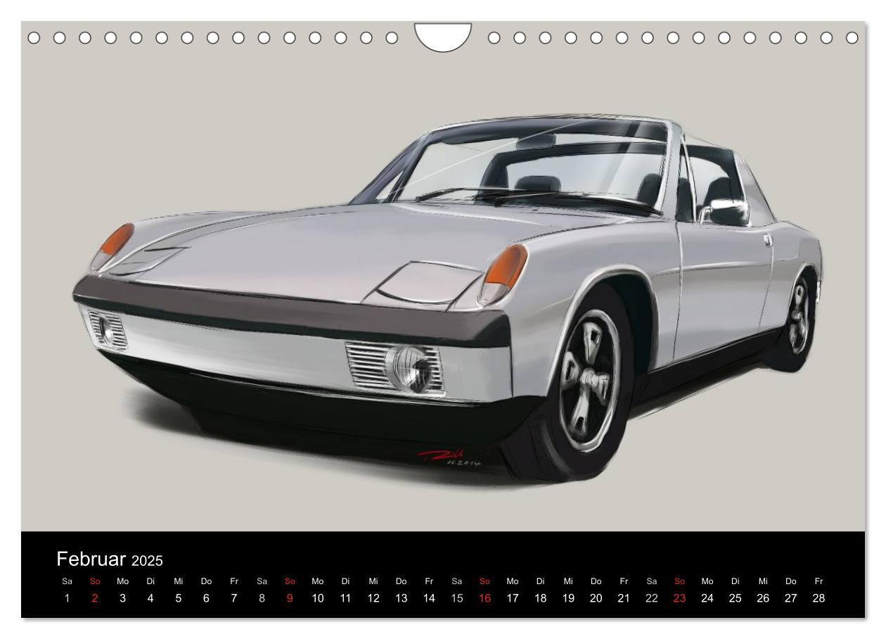 Bild: 9783435499052 | Porsche inspired Artwork by Reinhold Art´s (Wandkalender 2025 DIN...