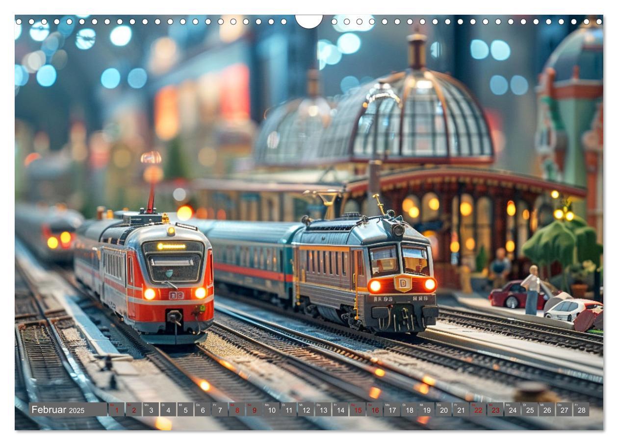 Bild: 9783435379293 | Modelleisenbahnen sind cool (Wandkalender 2025 DIN A3 quer),...