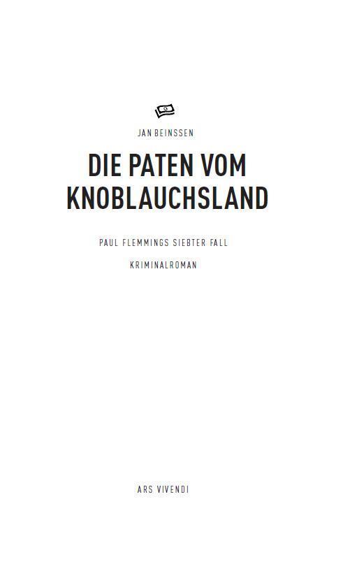 Bild: 9783869138909 | Die Paten vom Knoblauchsland | Jan Beinßen | Taschenbuch | Deutsch