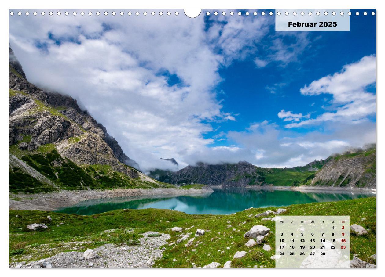 Bild: 9783435023660 | Lünersee - die blaue Perle der Alpen (Wandkalender 2025 DIN A3...