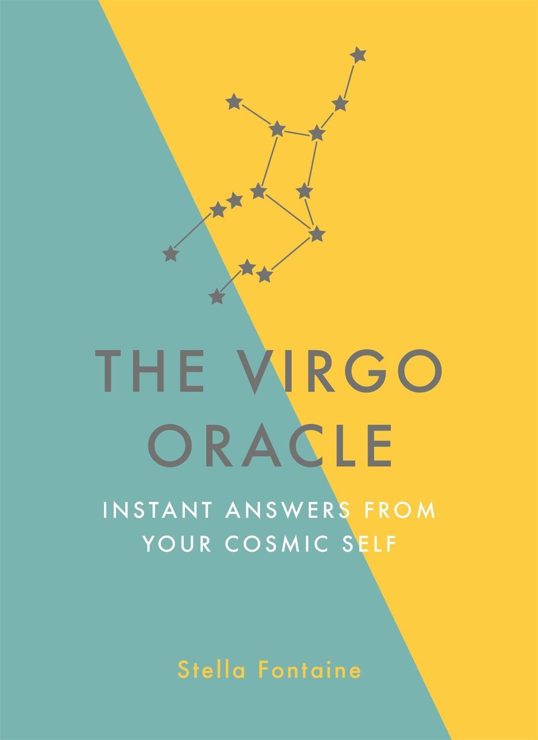 Cover: 9781529412345 | The Virgo Oracle: Instant Answers from Your Cosmic Self | Fontaine