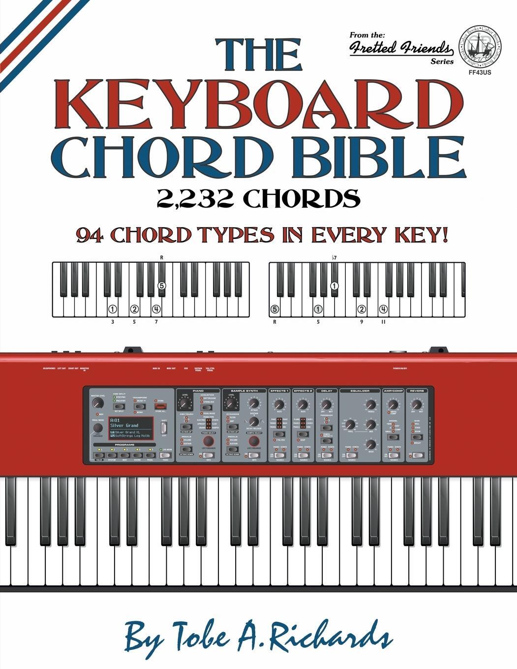 Cover: 9781912087587 | The Keyboard Chord Bible | 2,232 Chords | Tobe A Richards | Buch