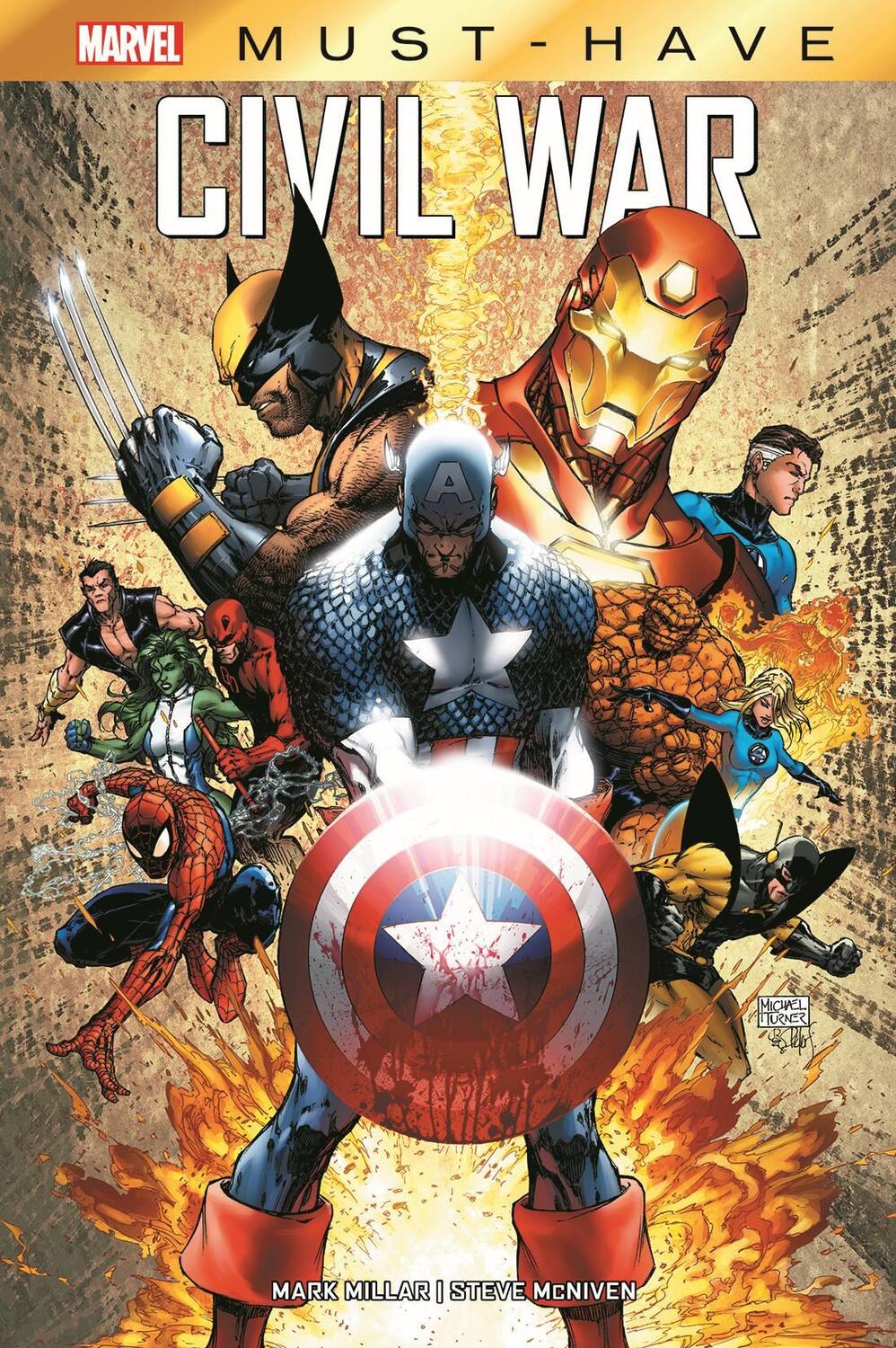 Cover: 9783741616600 | Marvel Must-Have: Civil War | Mark Millar (u. a.) | Buch | Deutsch