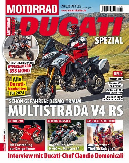 Cover: 9783613321519 | Motorrad Ducati Spezial | Sonderheft 2023 | Taschenbuch | 132 S.