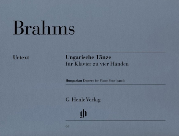 Cover: 9790201800684 | Brahms, Johannes - Ungarische Tänze Nr. 1-21 | Walter Georgii | Buch