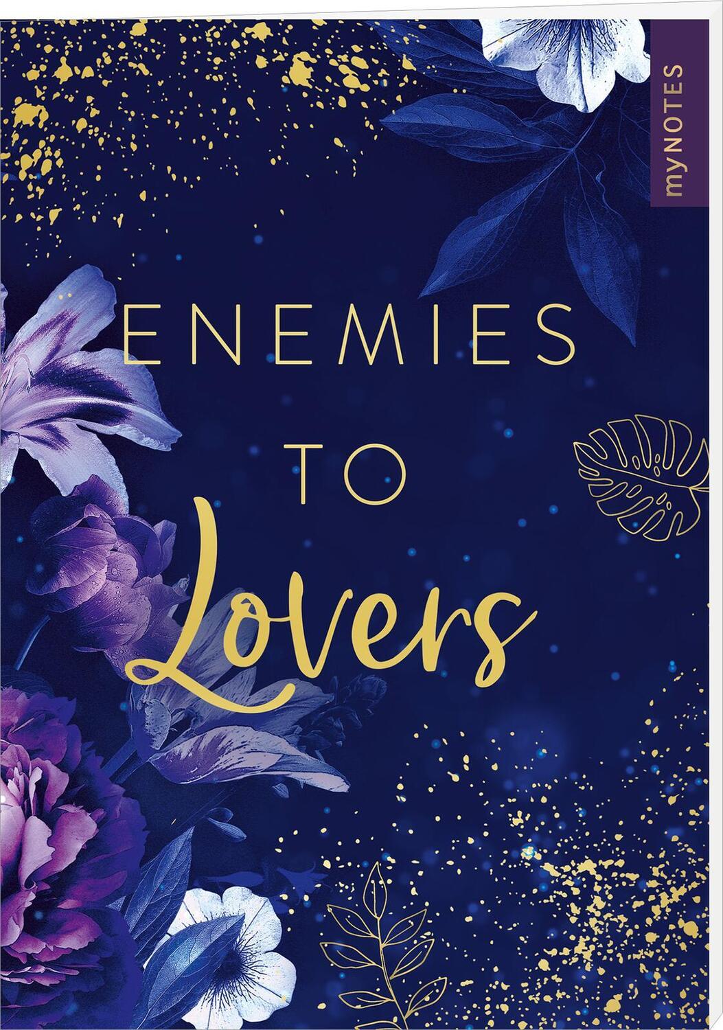 Cover: 4014489134473 | myNOTES Papeterie: Notizheft Romance | ENEMIES TO LOVERS | Notizbuch