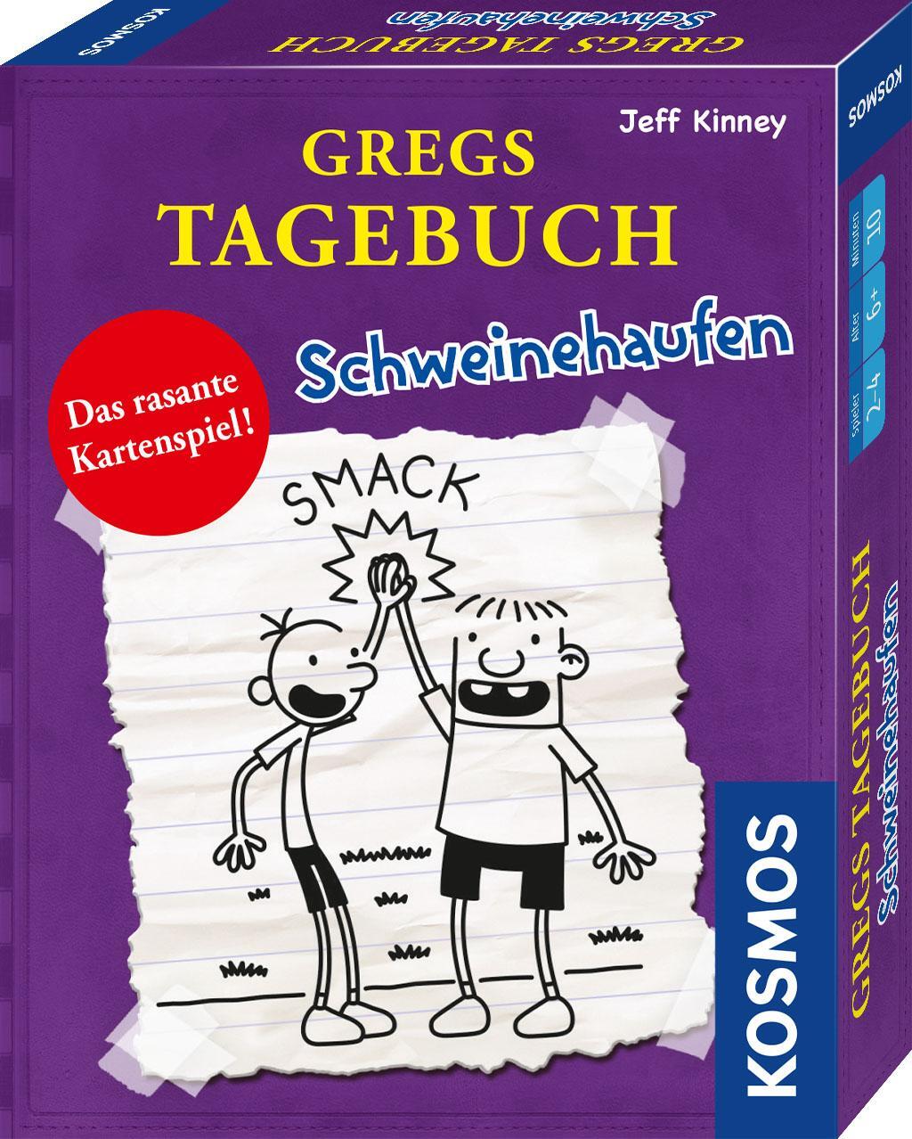 Cover: 4002051741747 | Kartenspiel Gregs Tagebuch - Schweinehaufen | Kinderspiel | Prinz