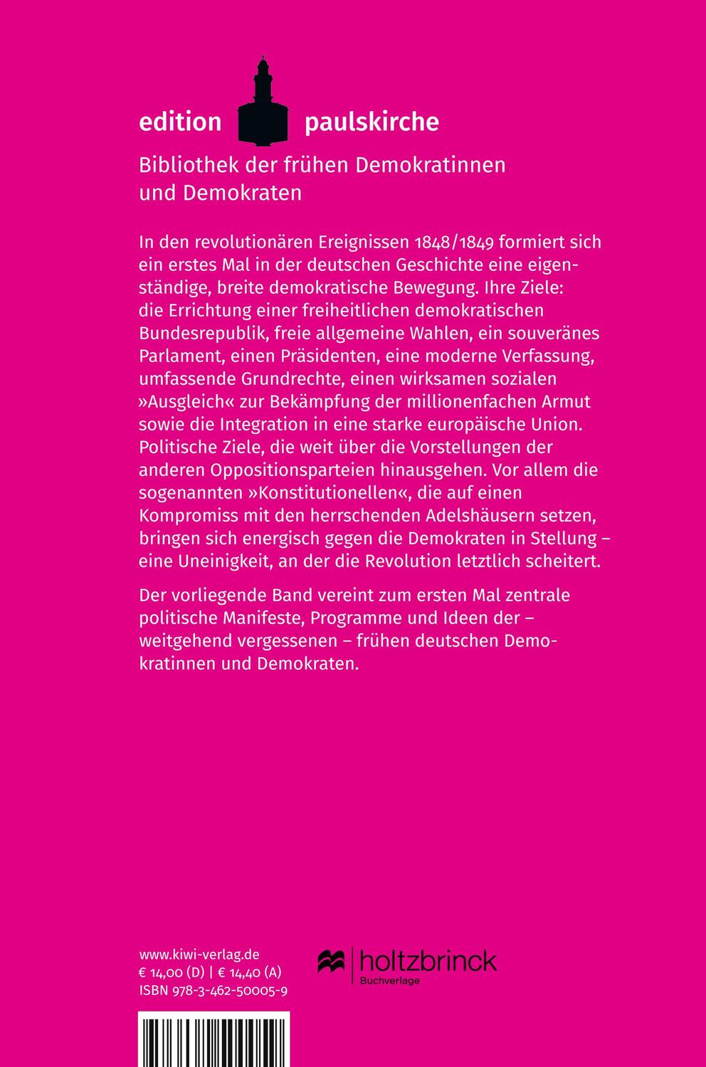 Rückseite: 9783462500059 | Forderungen des Volkes | Jörg Bong | Taschenbuch | Deutsch | 2023
