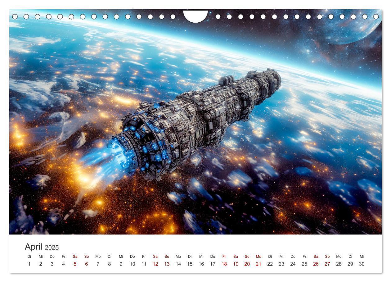 Bild: 9783383821011 | Sternenreisen - Ein kosmischer Kalender (Wandkalender 2025 DIN A4...