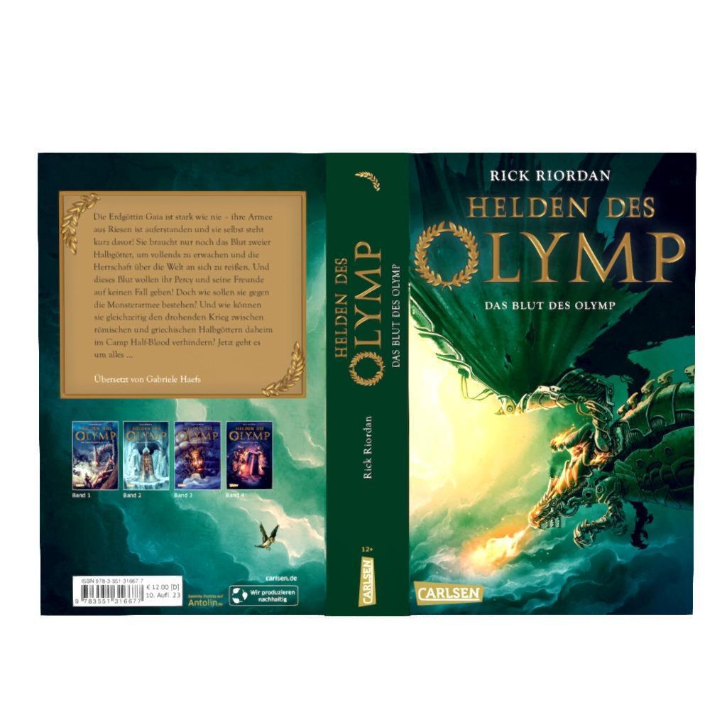 Bild: 9783551316677 | Helden des Olymp 5: Das Blut des Olymp | Rick Riordan | Taschenbuch