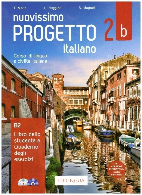 Cover: 9788899358969 | Nuovissimo Progetto italiano 2b Libro dello studente e Quaderno...