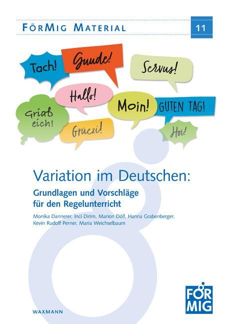 Cover: 9783830944041 | Variation im Deutschen: Grundlagen und Vorschläge für den...