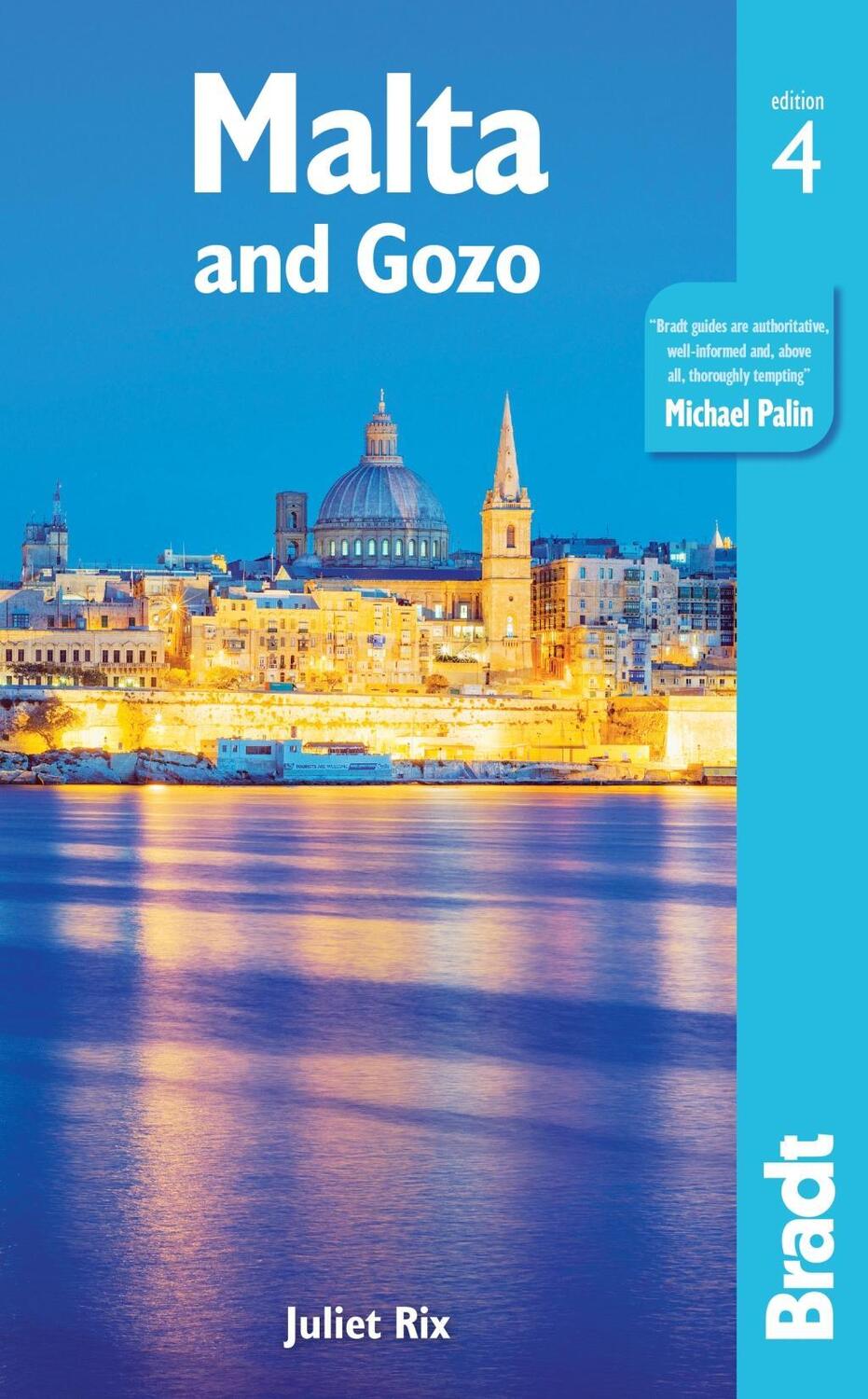 Cover: 9781784770709 | Malta &amp; Gozo | Juliet Rix | Taschenbuch | Bradt Travel Guides | 2019