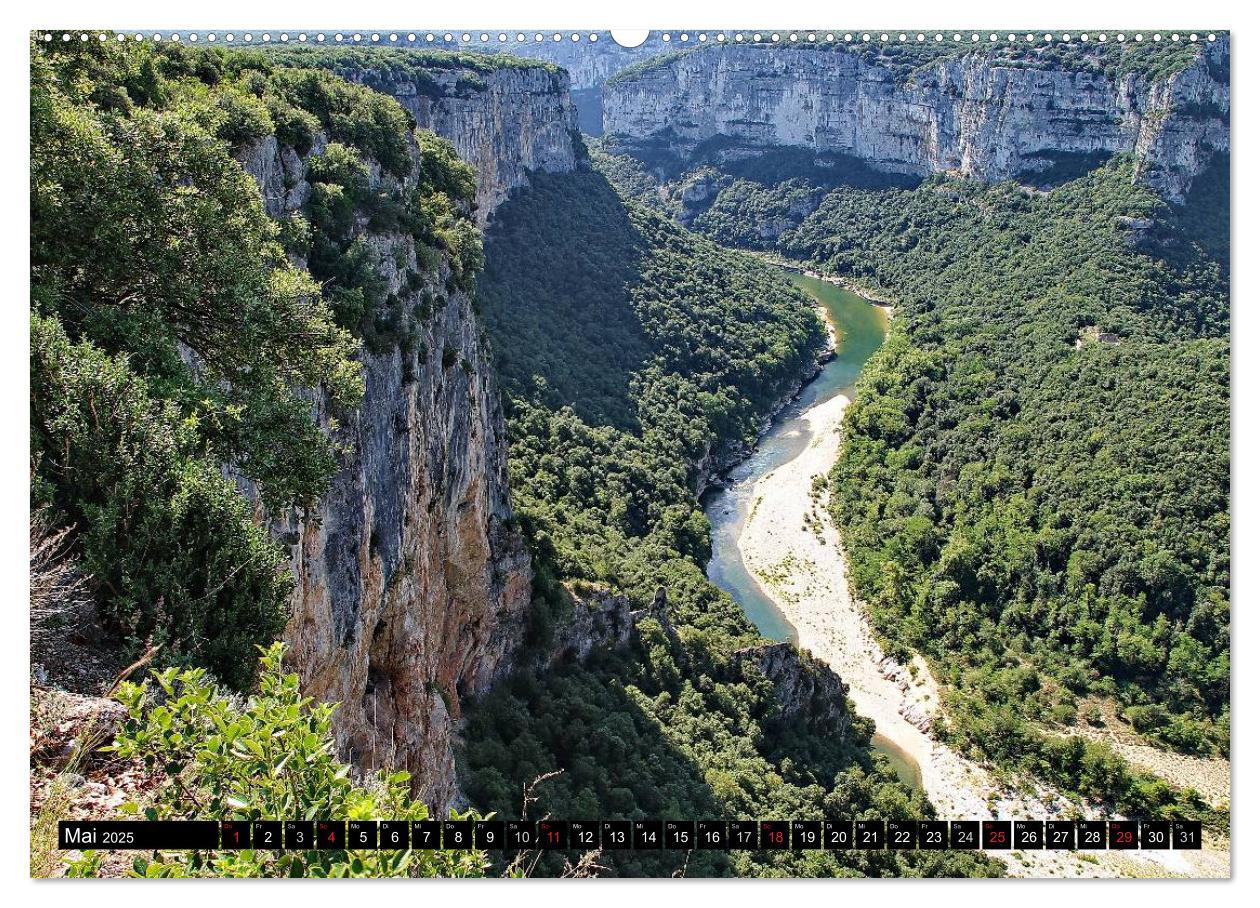 Bild: 9783435532636 | Ardèche, Grand Canyon Europas (Wandkalender 2025 DIN A2 quer),...