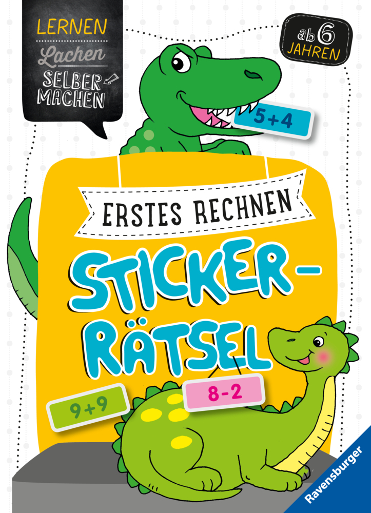 Cover: 9783473416059 | Erstes Rechnen Sticker-Rätsel ab 5 Jahren | Kirstin Jebautzke | Buch