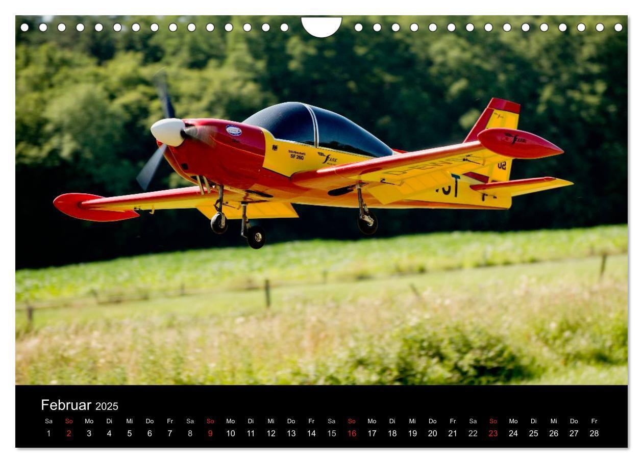 Bild: 9783435732395 | Modellflieger (Wandkalender 2025 DIN A4 quer), CALVENDO Monatskalender