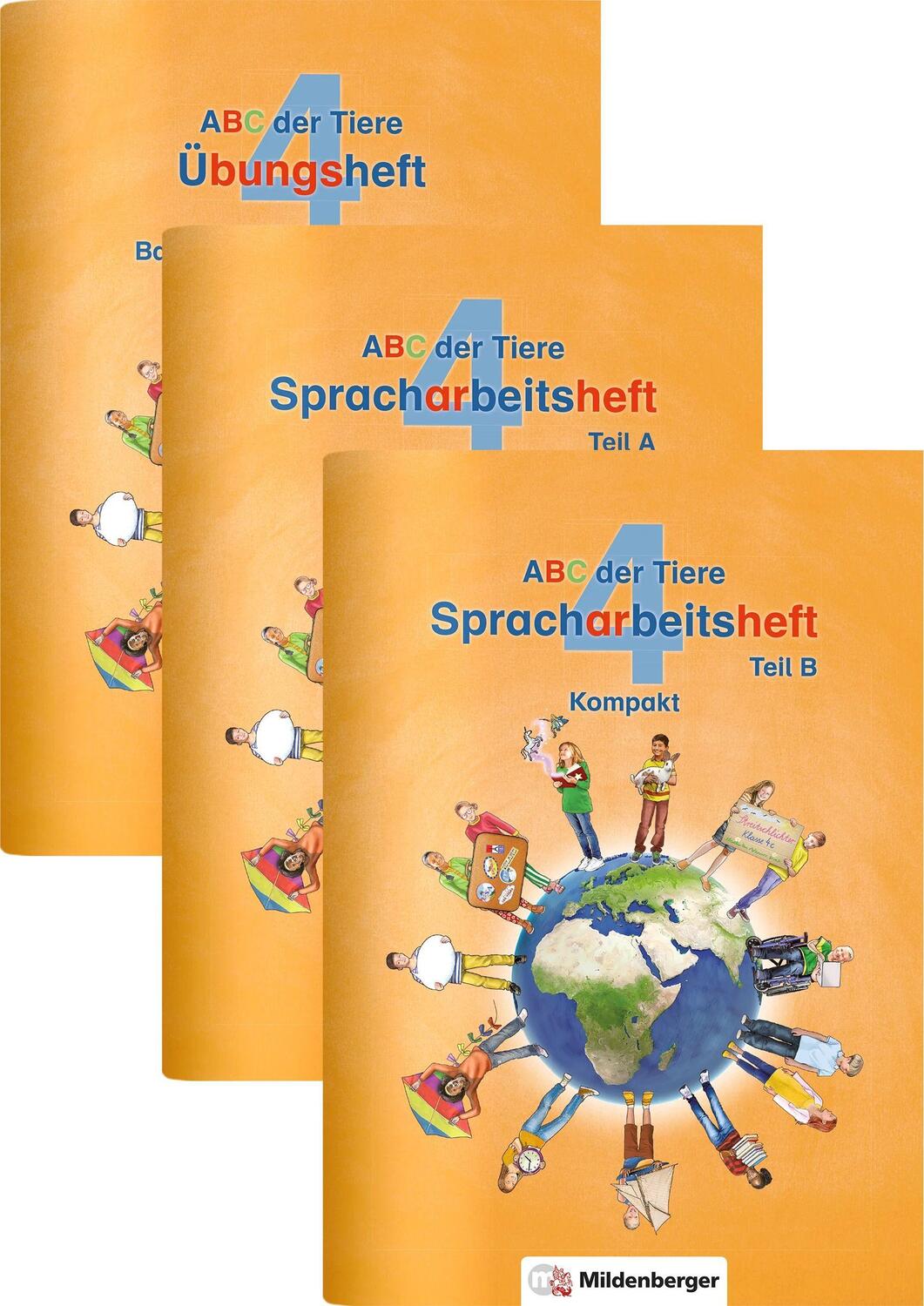 Cover: 9783619445318 | ABC der Tiere 4 - Spracharbeitsheft Kompakt | Förderausgabe | Deutsch