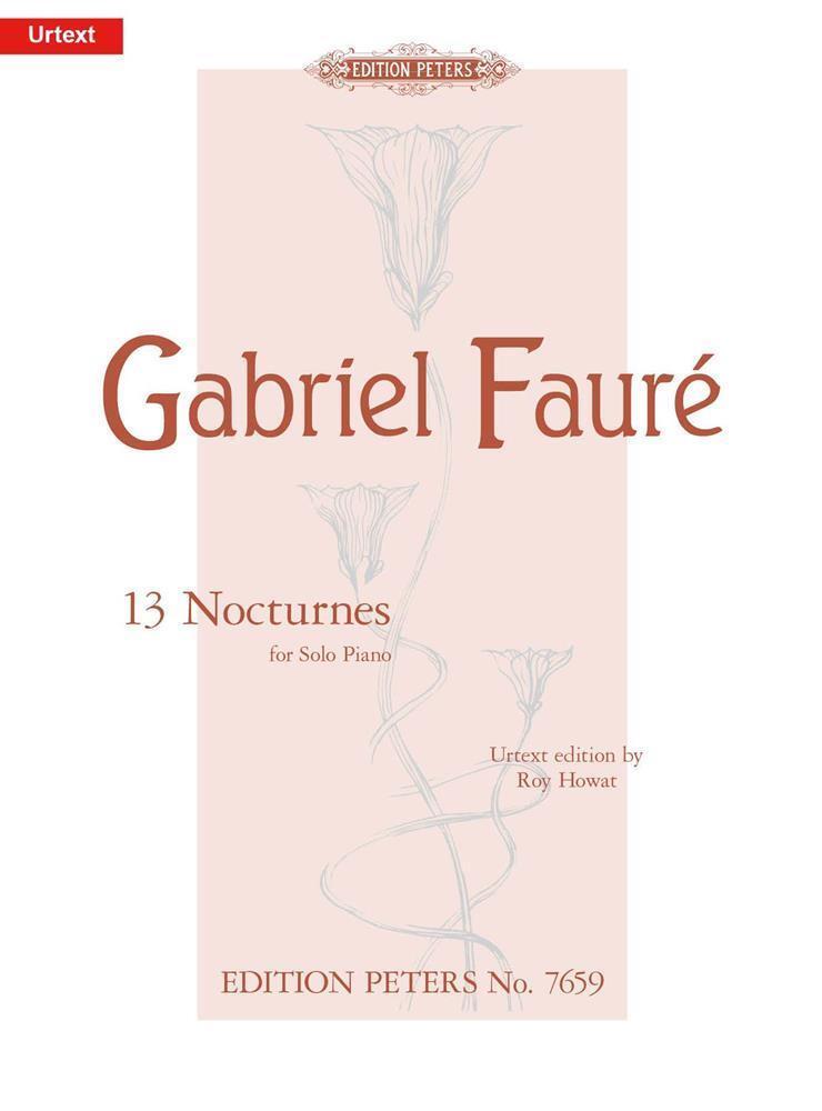 Cover: 9790577085807 | 13 Nocturnes for Piano | Sheet | Gabriel Fauré | Taschenbuch | 144 S.