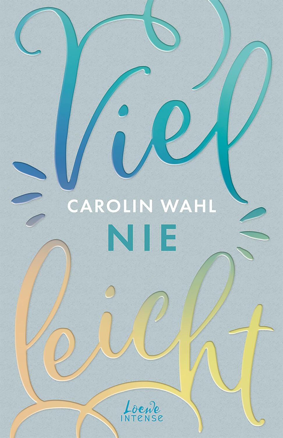 Cover: 9783743210967 | Vielleicht nie (Vielleicht-Trilogie, Band 2) | Carolin Wahl | Buch