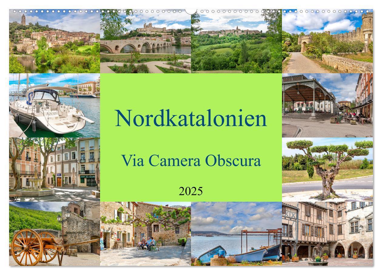 Cover: 9783383795428 | Nordkatalonien Via Camera Obscura (Wandkalender 2025 DIN A2 quer),...