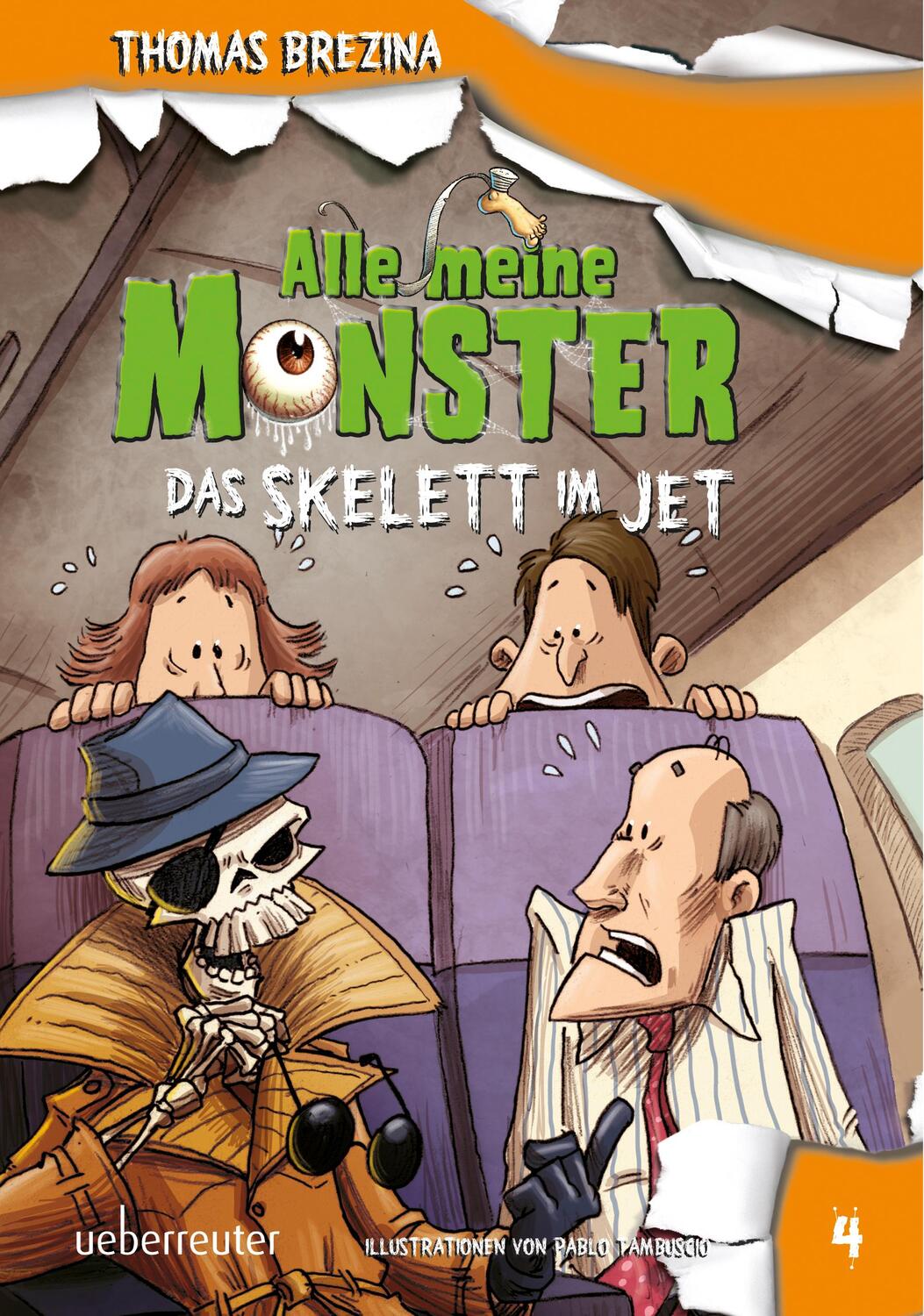 Cover: 9783764150662 | Alle meine Monster. Das Skelett im Jet | Thomas Brezina | Buch | 2015