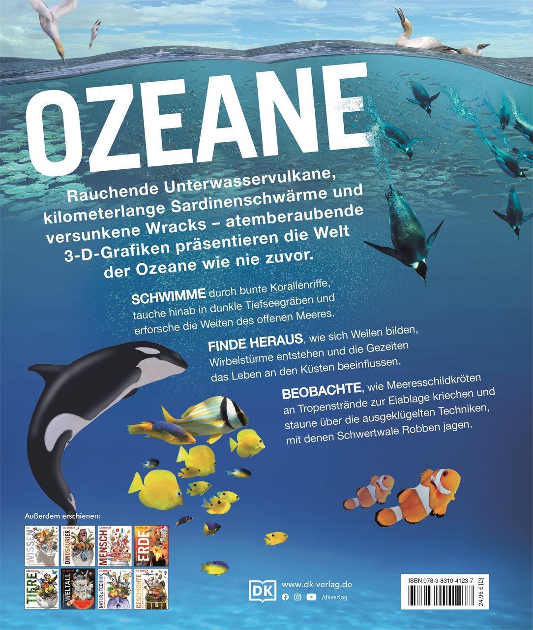 Rückseite: 9783831041237 | DK Wissen. Ozeane | Buch | DK Wissen | 208 S. | Deutsch | 2021