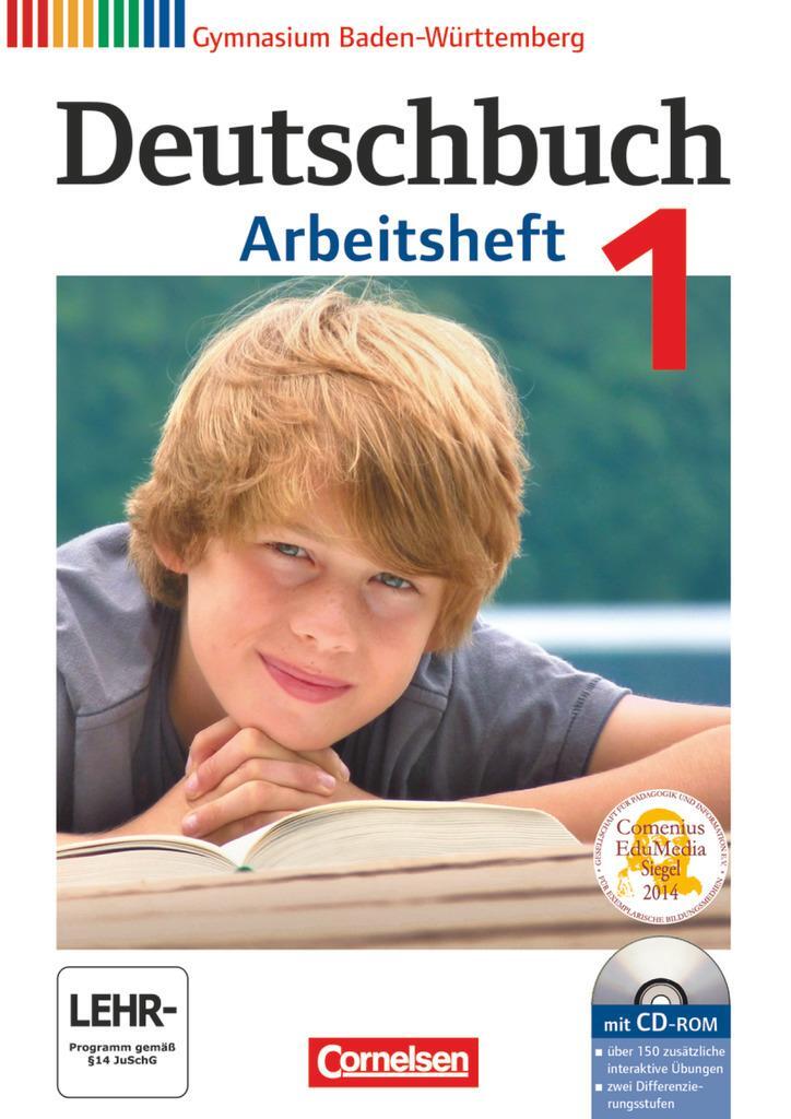 Cover: 9783060626496 | Deutschbuch 1: 5. Schuljahr. Arbeitsheft mit Lösungen und...