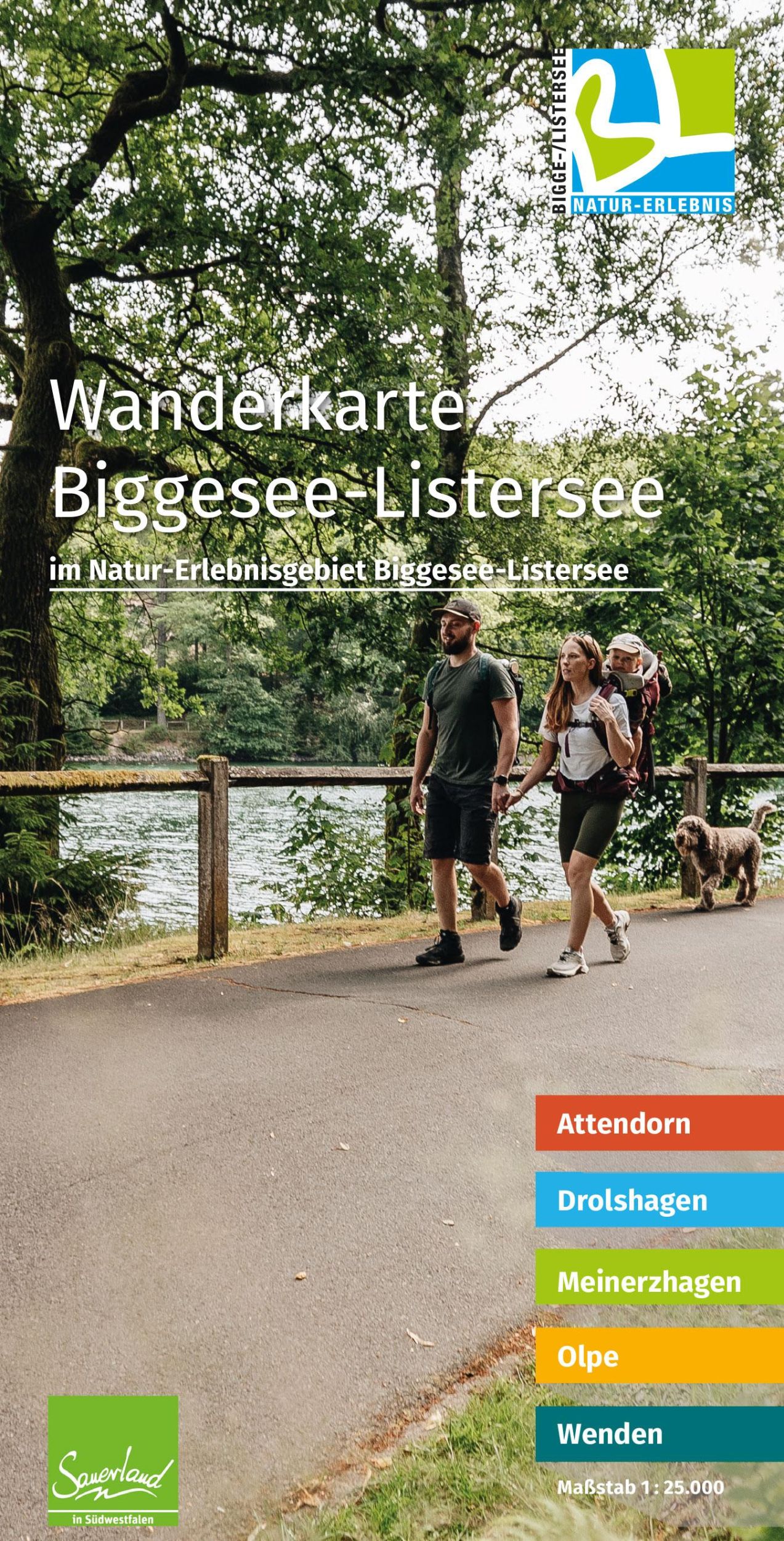 Cover: 9783866369481 | Wanderkarte Biggesee-Listersee | (Land-)Karte | 33 S. | Deutsch | 2025