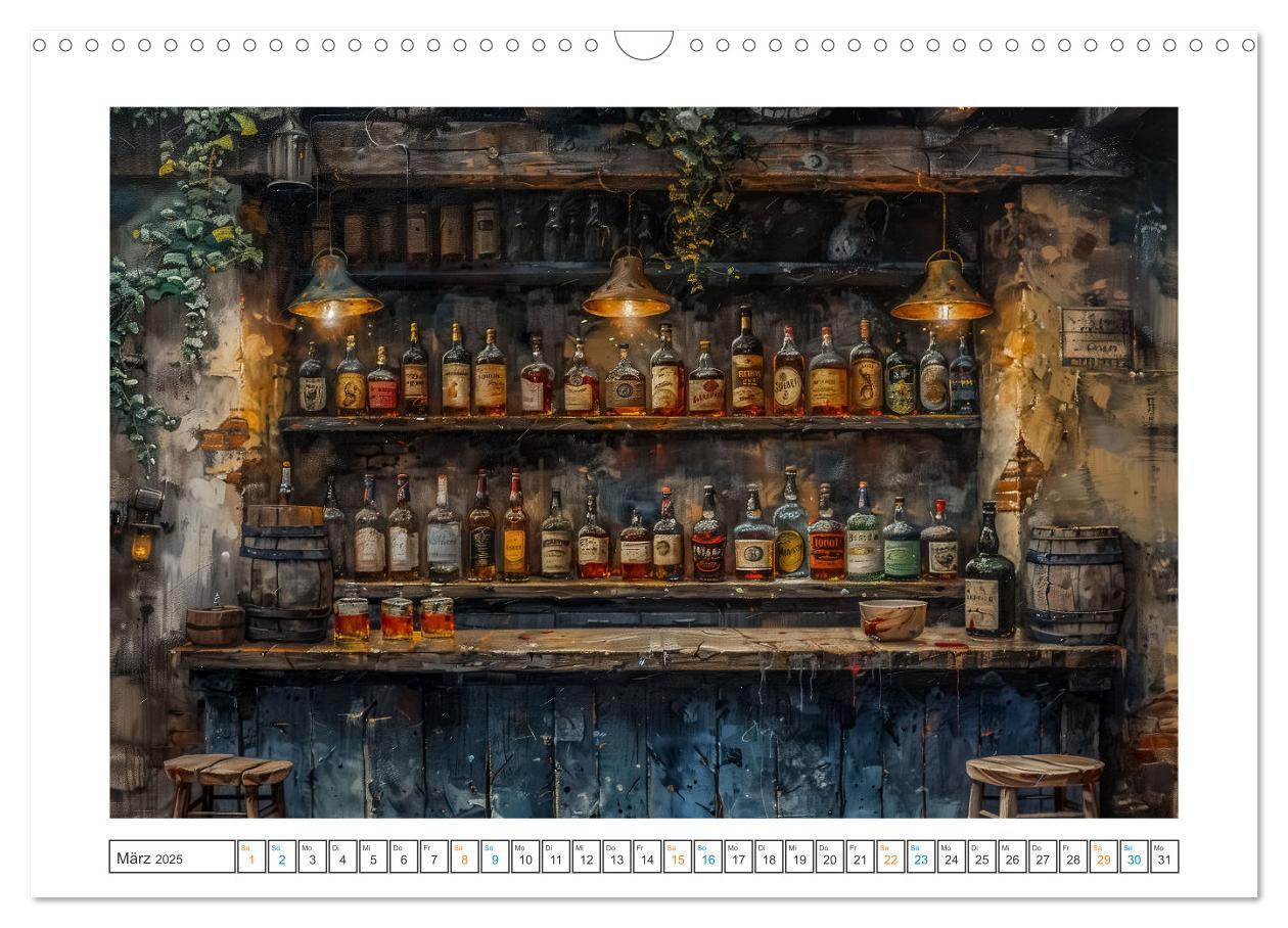 Bild: 9783457135785 | Spirit of Whisky (Wandkalender 2025 DIN A3 quer), CALVENDO...