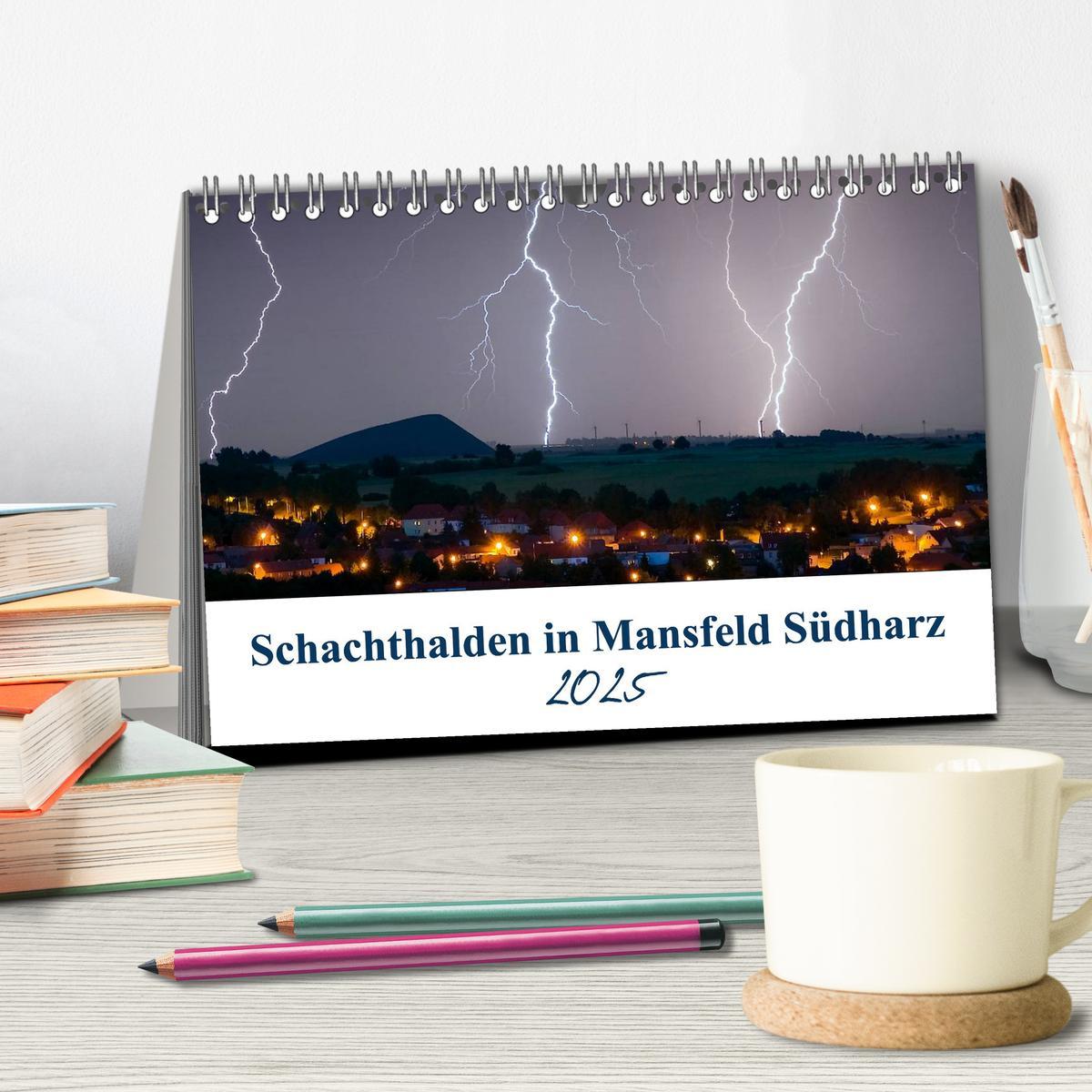 Bild: 9783435218028 | Schachtanlagen in Mansfeld Südharz (Tischkalender 2025 DIN A5...