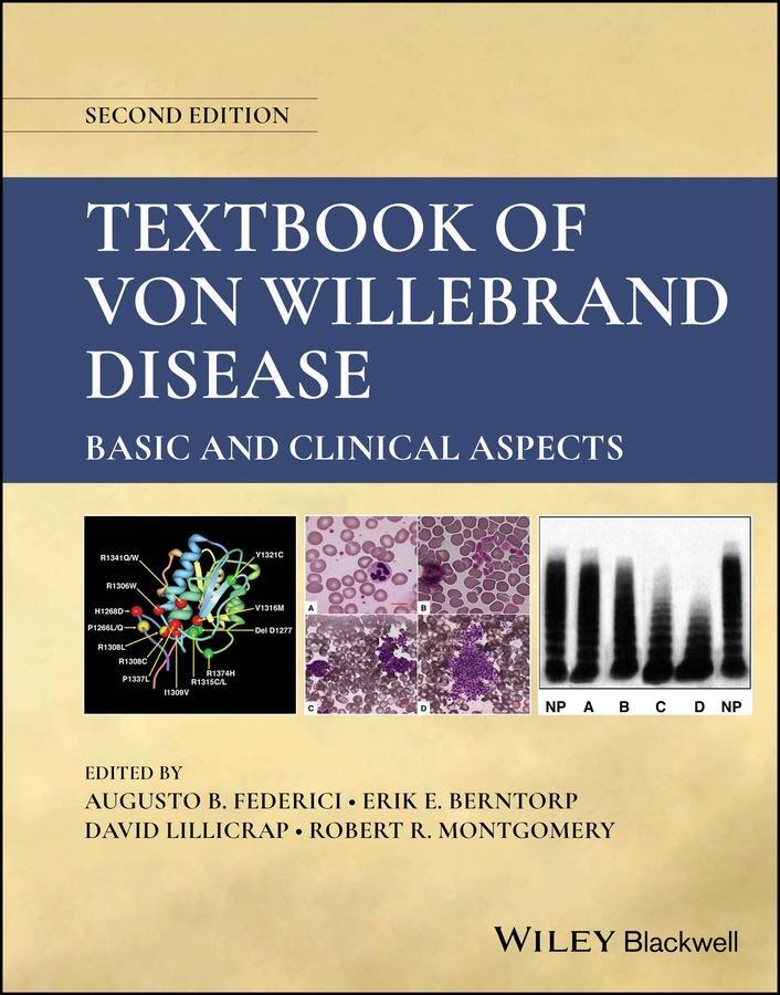 Cover: 9781119419488 | Textbook of Von Willebrand Disease | Basic and Clinical Aspects | Buch