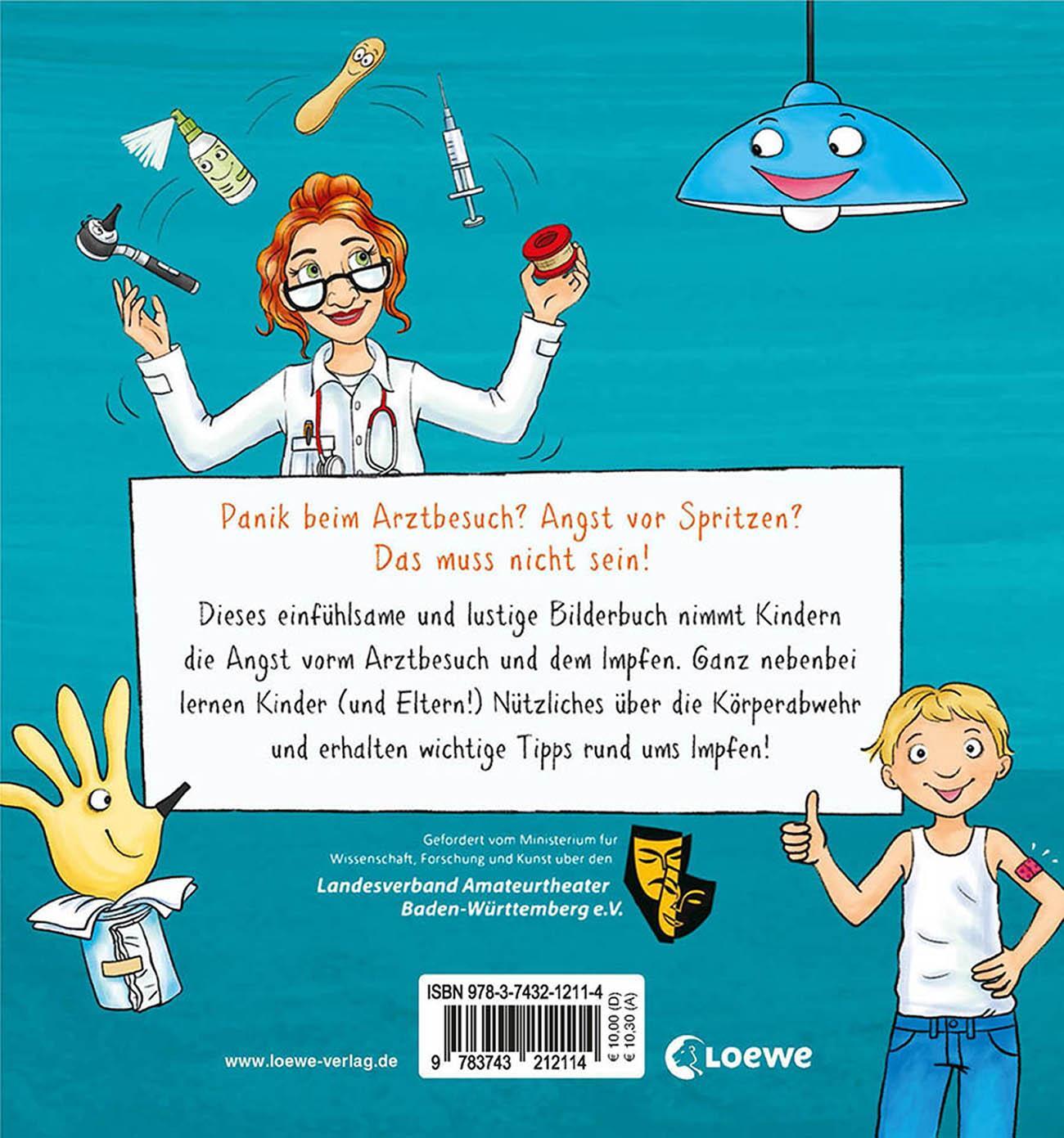 Rückseite: 9783743212114 | Keine Angst vor dem kleinen Piks! | Sibylle Mottl-Link | Buch | 32 S.