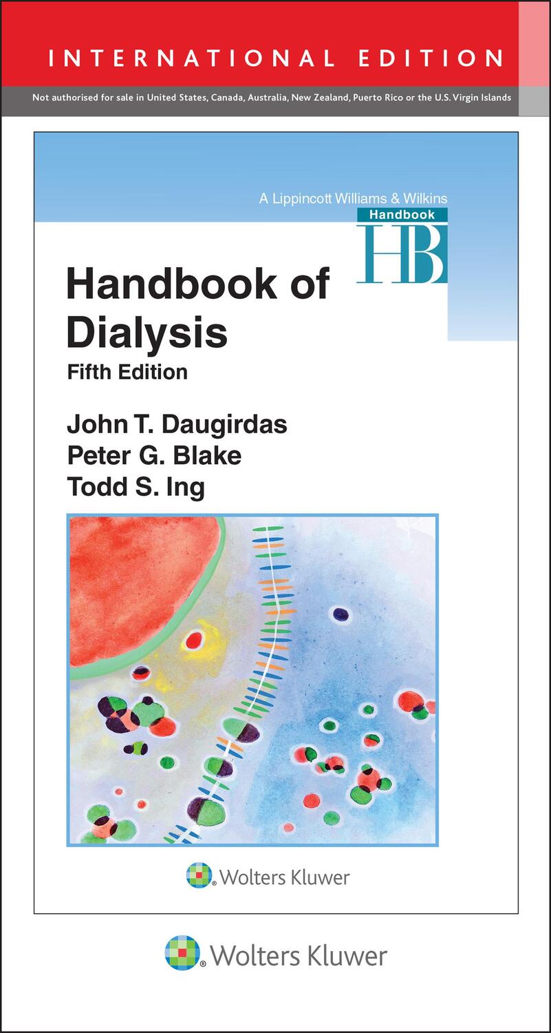 Cover: 9781451188714 | Handbook of Dialysis. International Edition | Daugirdas (u. a.) | Buch