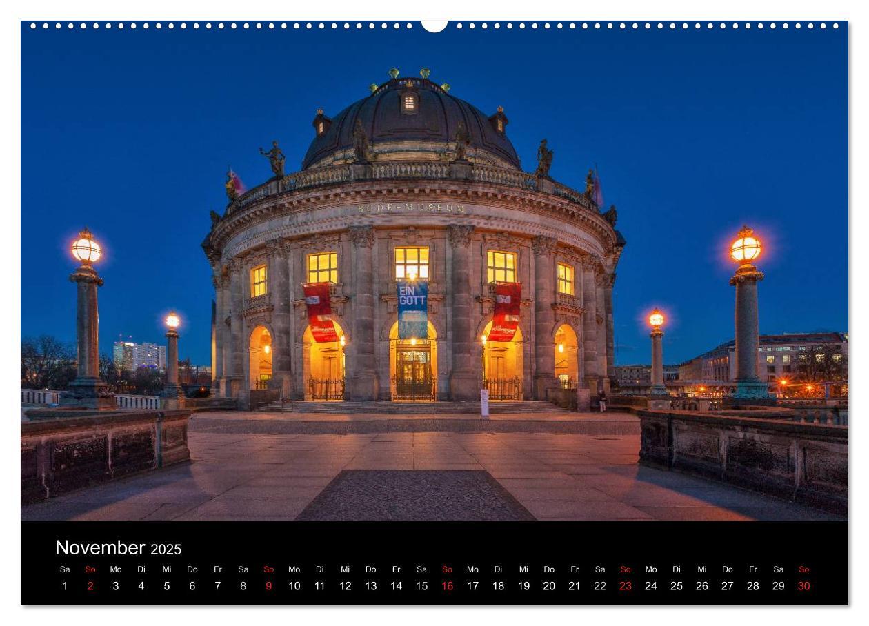 Bild: 9783435606085 | Die Blaue Stunde in Berlin (Wandkalender 2025 DIN A2 quer),...