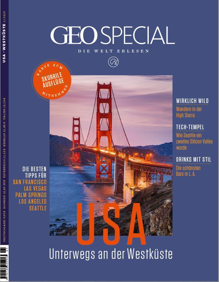 Cover: 9783652009799 | GEO Special / GEO Special 01/2020 - USA - Unterwegs an der Westküste