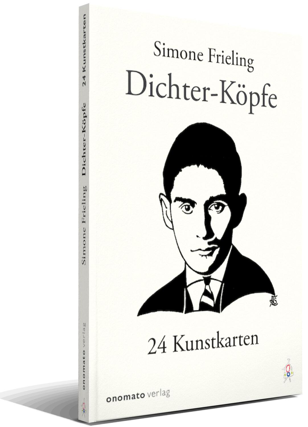 Cover: 9783949899249 | Dichter-Köpfe | Das Kartenbuch mit 24 Kunstkarten zum Abreißen | Buch