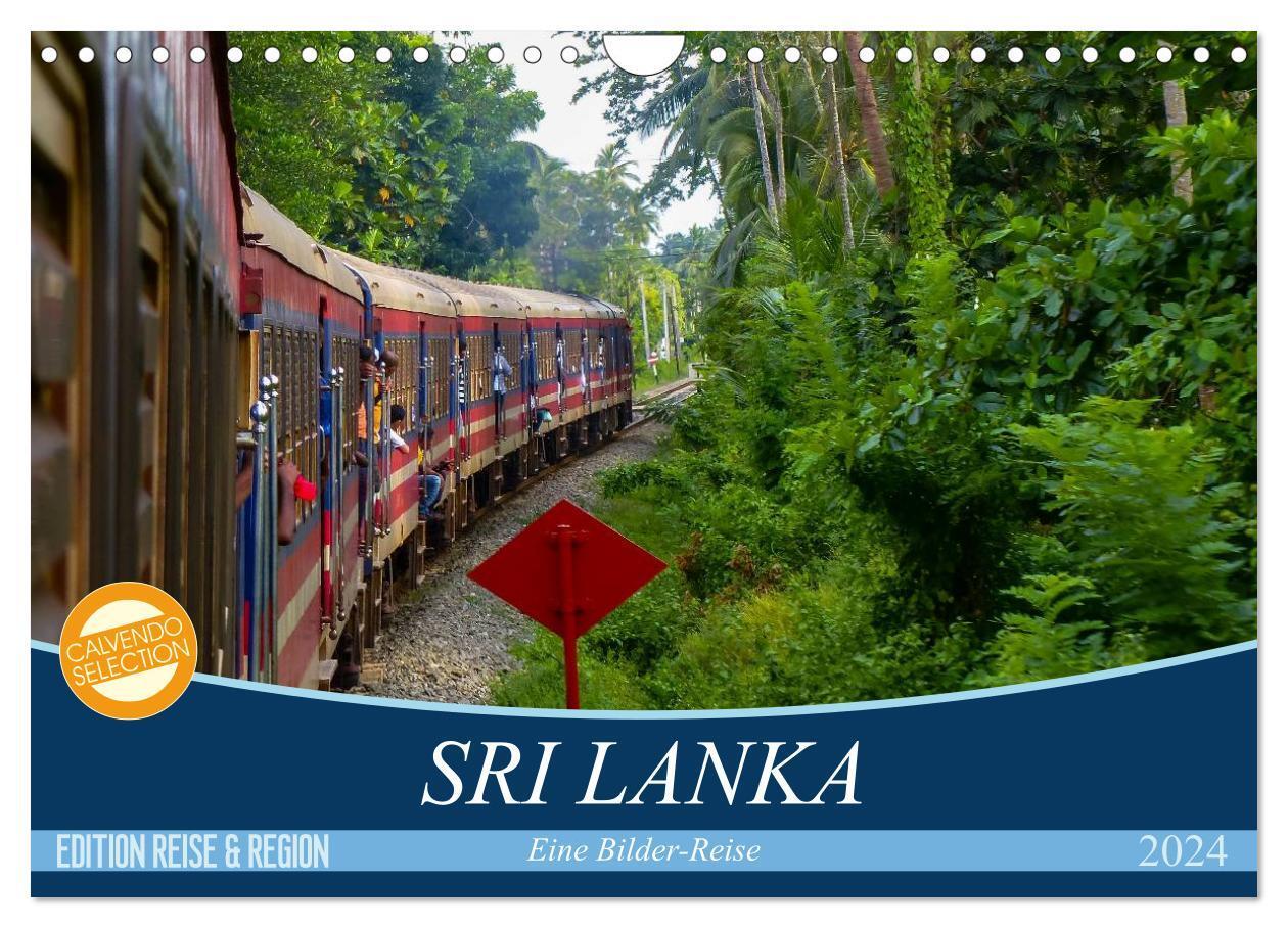 Cover: 9783383478345 | Sri Lanka - Eine Bilder-Reise (Wandkalender 2024 DIN A4 quer),...