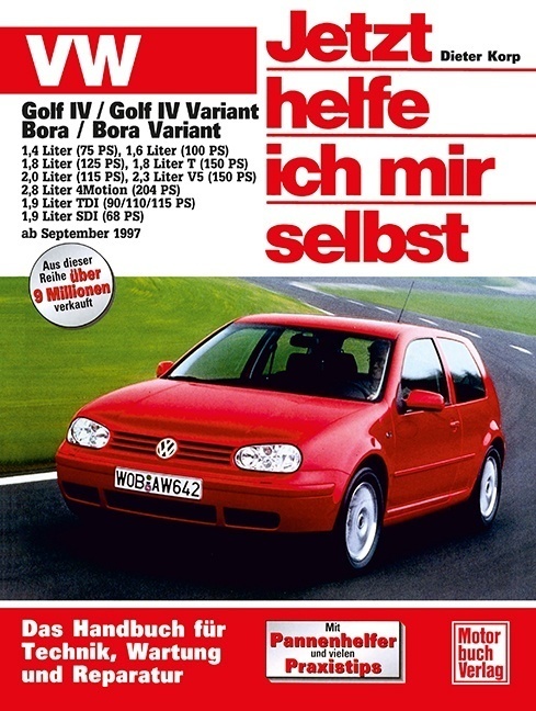 Cover: 9783613019737 | VW Golf IV Variant / Bora / Bora Variant ab September 1997 | Korp
