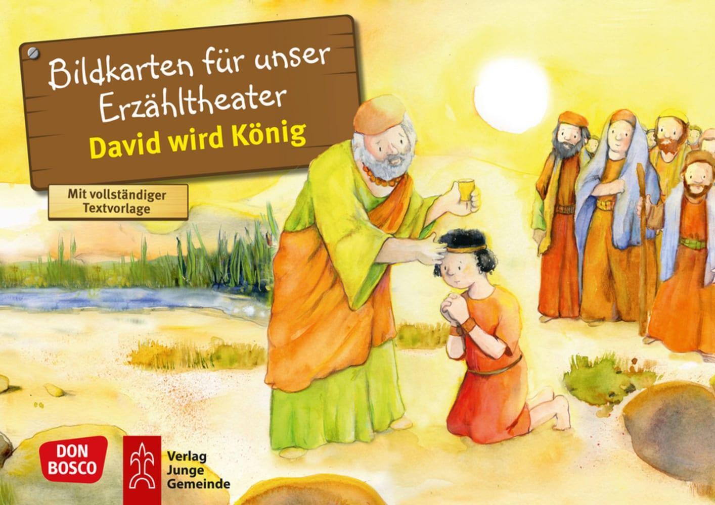 Cover: 4260179515880 | David wird König. Kamishibai Bildkartenset | Klaus-Uwe Nommensen | Box