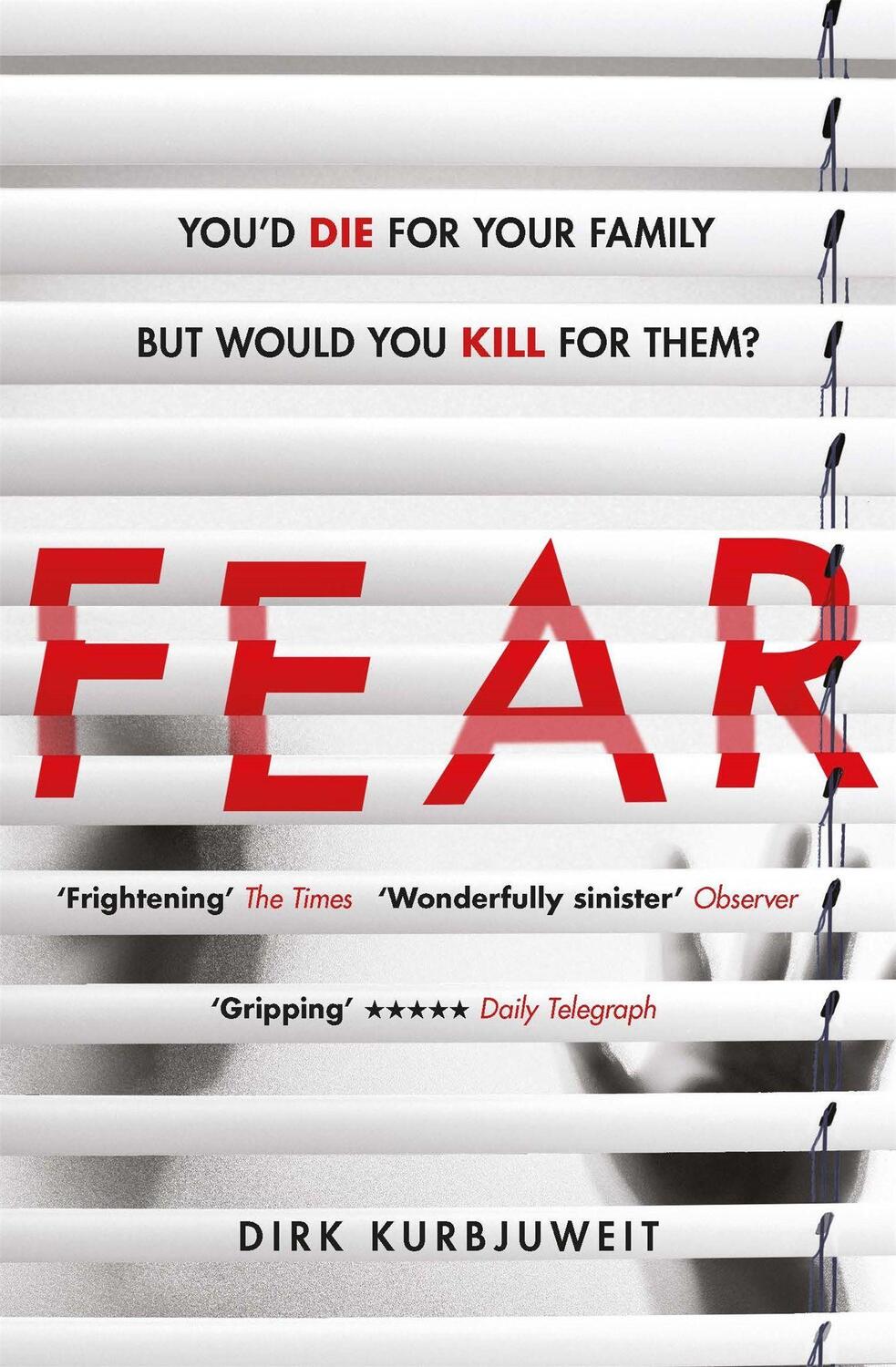 Cover: 9781409172031 | Fear | The gripping thriller that has everyone talking | Kurbjuweit