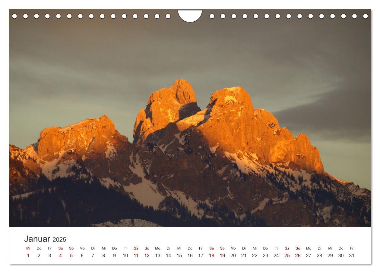 Bild: 9783383989759 | Bergerlebnisse im Tannheimer Tal (Wandkalender 2025 DIN A4 quer),...