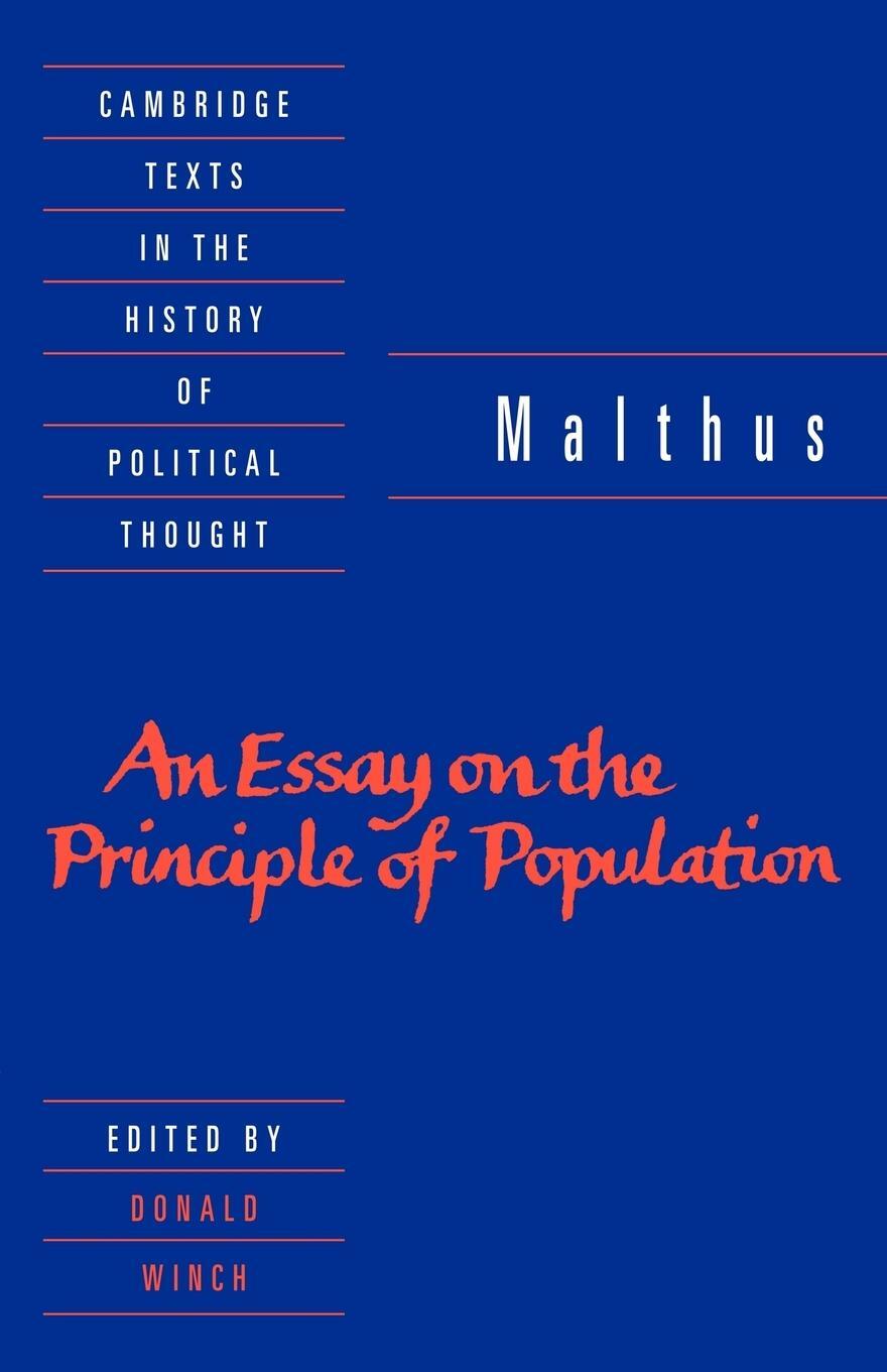 Cover: 9780521429726 | Malthus | 'an Essay on the Principle of Population' | Malthus | Buch